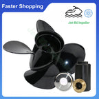 Outboard Propeller 13x17 for Yamaha 50-130HP (4 Blades, 15 Spline)
