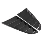 Car Side Quarter Louvers for Ford Mustang (2015–2023) ABS Carbon Painted
