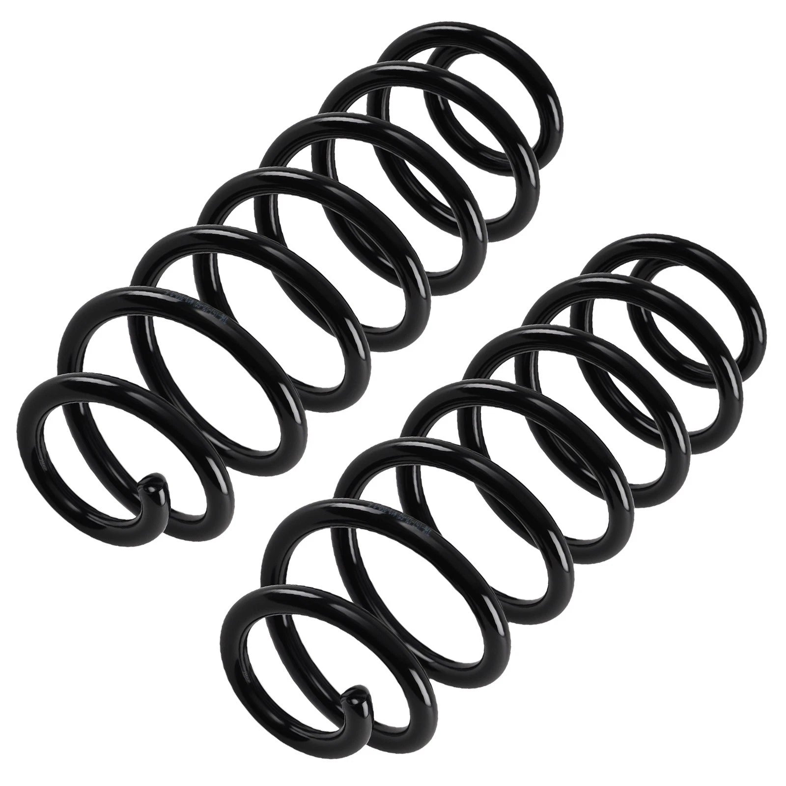 2X Rear Coil Spring for Volkswagen Passat (2006–2018) 2.0L FWD