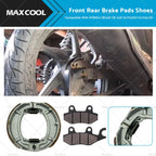 Brake Pads Shoes for Honda CB125E (2010–2023)