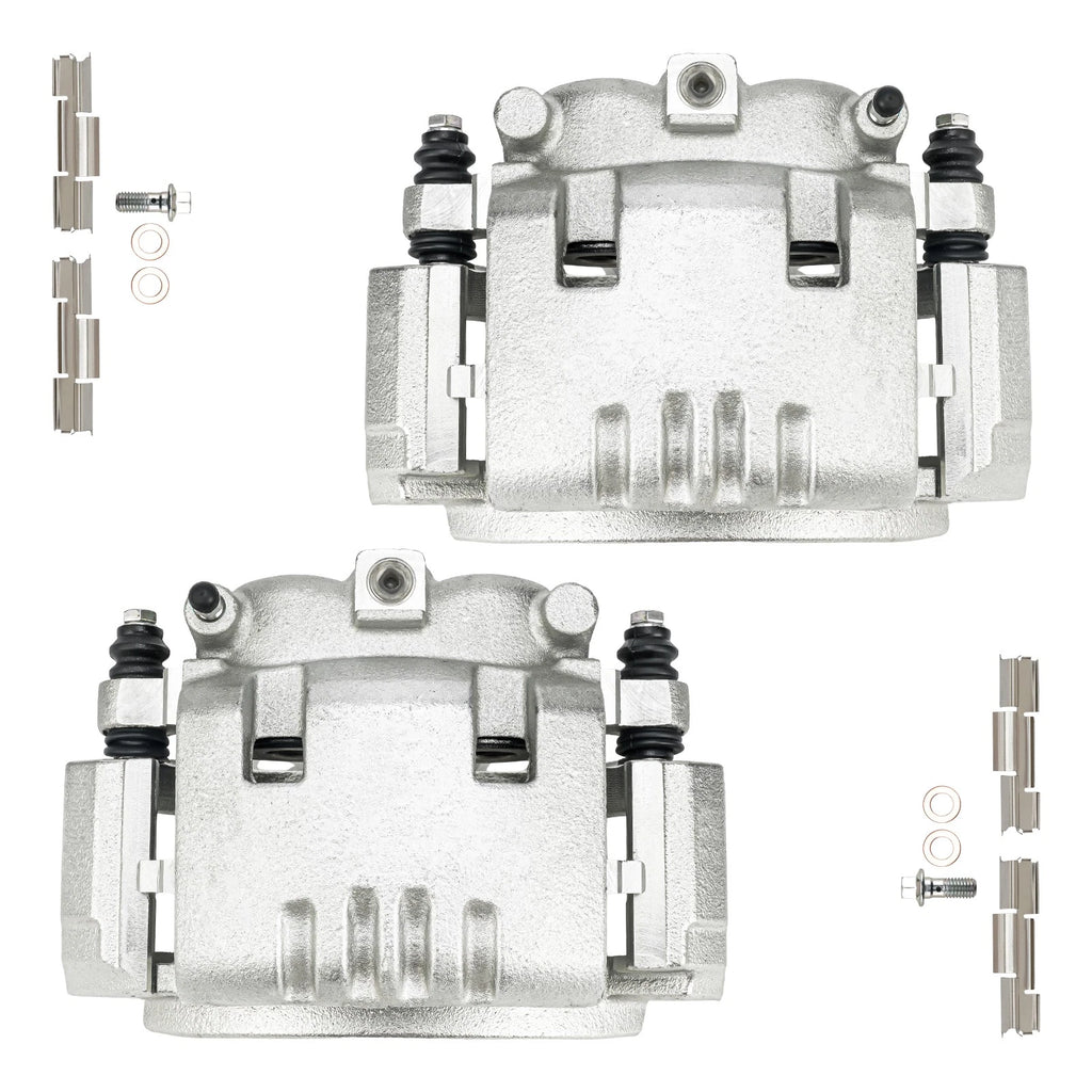 2x Rear Brake Caliper with Bracket for Dodge Ram 1500 2500 3500 (2003–2008)