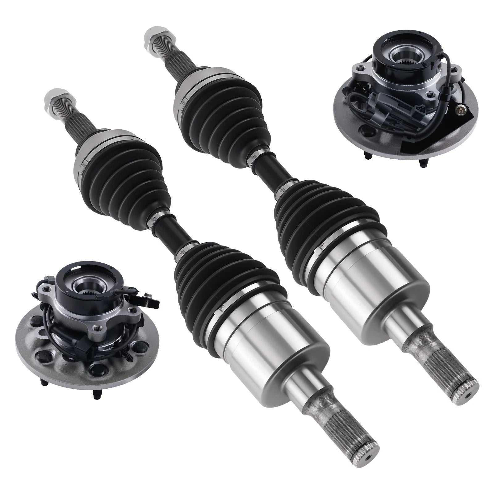 Front CV Axle Wheel Bearing Hub for Chevy Colorado (2007) GMC Canyon (2007) Isuzu (2004–2008)