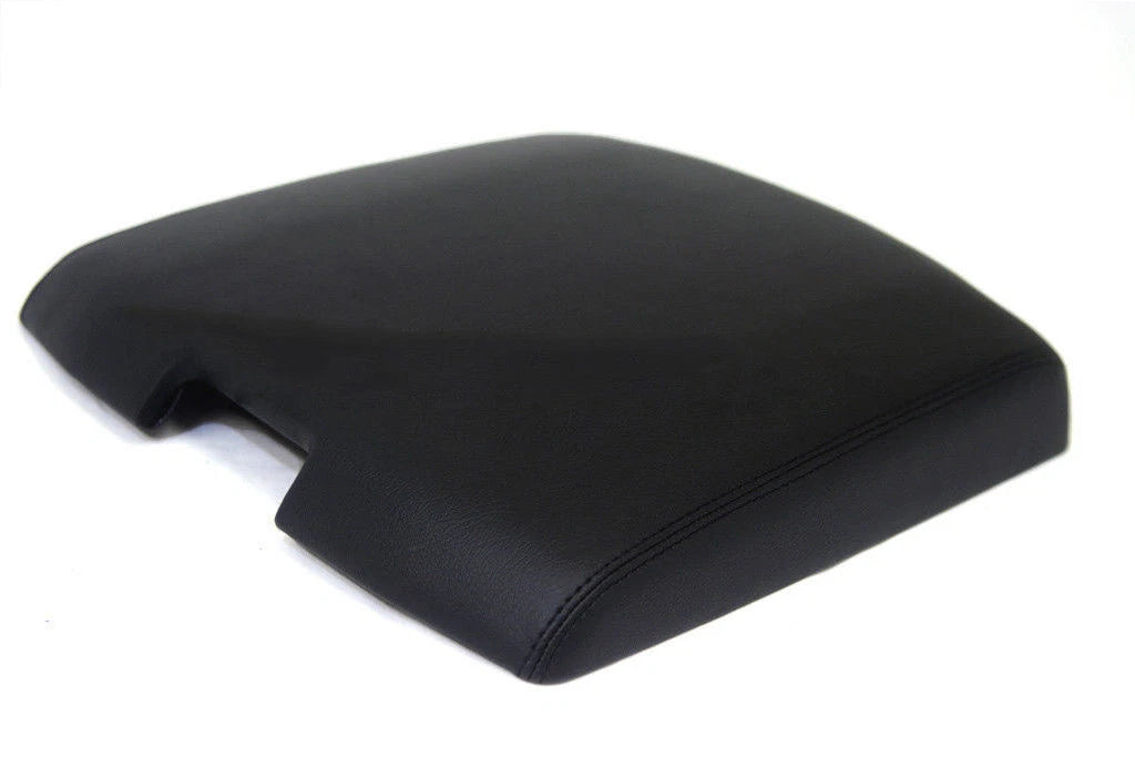 Center Console Armrest Cover for Dodge Ram (2009–2016) Black Leather