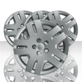 Set of 4 17" 5 Split Spoke Bolt-On Wheel Covers for 11-14 Dodge Avenger - Silver