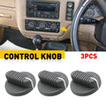 3X Air Conditioner Control Knob for Chevy S-10 (1998–2004)