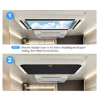 Roof Fan Cover with Insulation and UV for RV Protection
