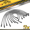 9x Spark Plug Wire Set for Jeep CJ5 Wagoneer (1972–1973)