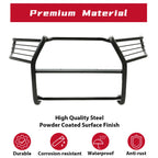 Bumper Brush Grill Guard for Toyota Tacoma (2016–2023) Black Powder Coated