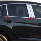 Luxury FX Stainless Steel Pillar Post Trim Kit for Acura RDX (2013–2018)