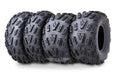 Set of 4 ATV Tires 21x7-10 & 20x10-9 for Tomberlin Cobra TX220, Hyosung TE450