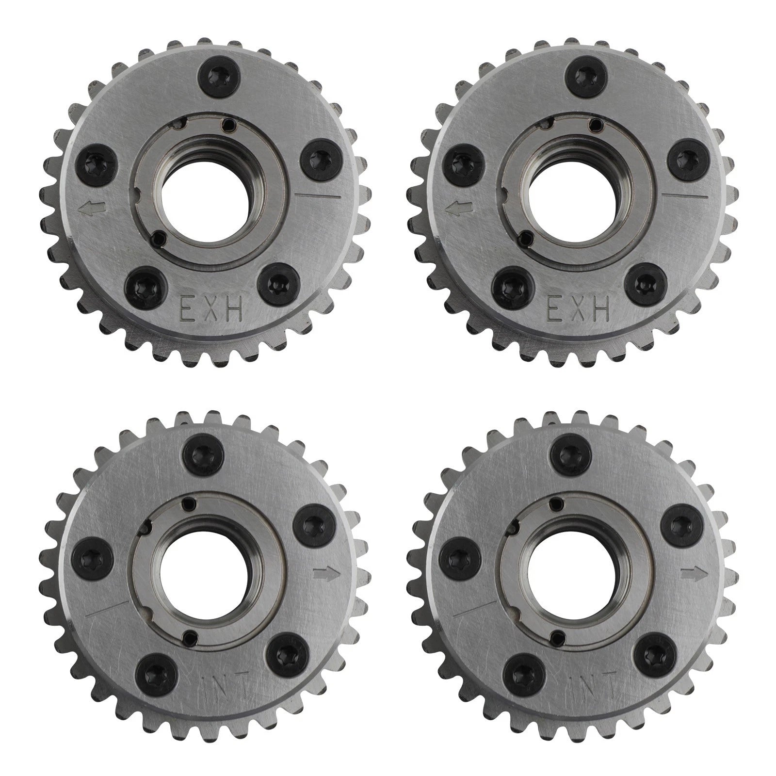Set of 4 VVT Camshaft Phasers for Chrysler Jeep Dodge Ram 3.6L (2011–2021)