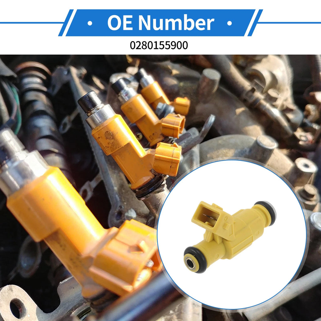 1 Pc Fuel Injector No.0280155900 for Ford Explorer 4.0 V6 (1999–2000)