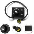 Diesel Air / 12/24V / Parking Heater Control LCD Knob Switch for Vehicles