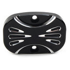 CNC Cut Rear Brake Master Cylinder Cover for Harley Electra Glide Road King