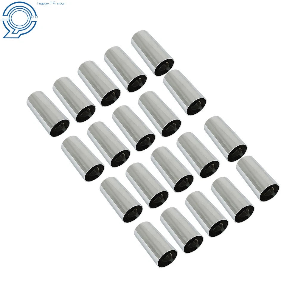 20 Pack Chrome Lug Nut Covers for Semi Truck (Fits 33mm)