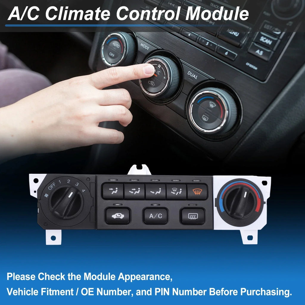 A/C Heater Climate Control Switch Module for Honda Odyssey (2005-2010)