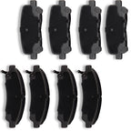 Front & Rear Ceramic Brake Pads for Honda Pilot Acura MDX ZDX (2009–2015) 1280 1281