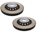 Set of 2 Front Vented Disc Brake Rotors 375mm for Audi A6 Quattro Q7 (2005–2020)