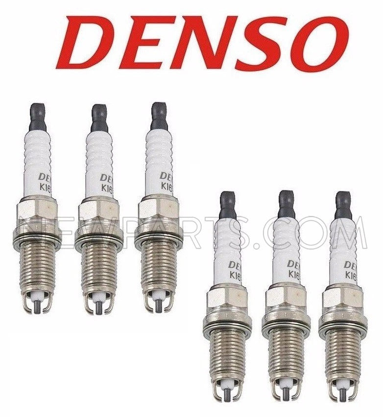 Set of 6 Spark Plugs for Lexus SC300, Toyota 4Runner, Corolla, Paseo, Supra, Tercel