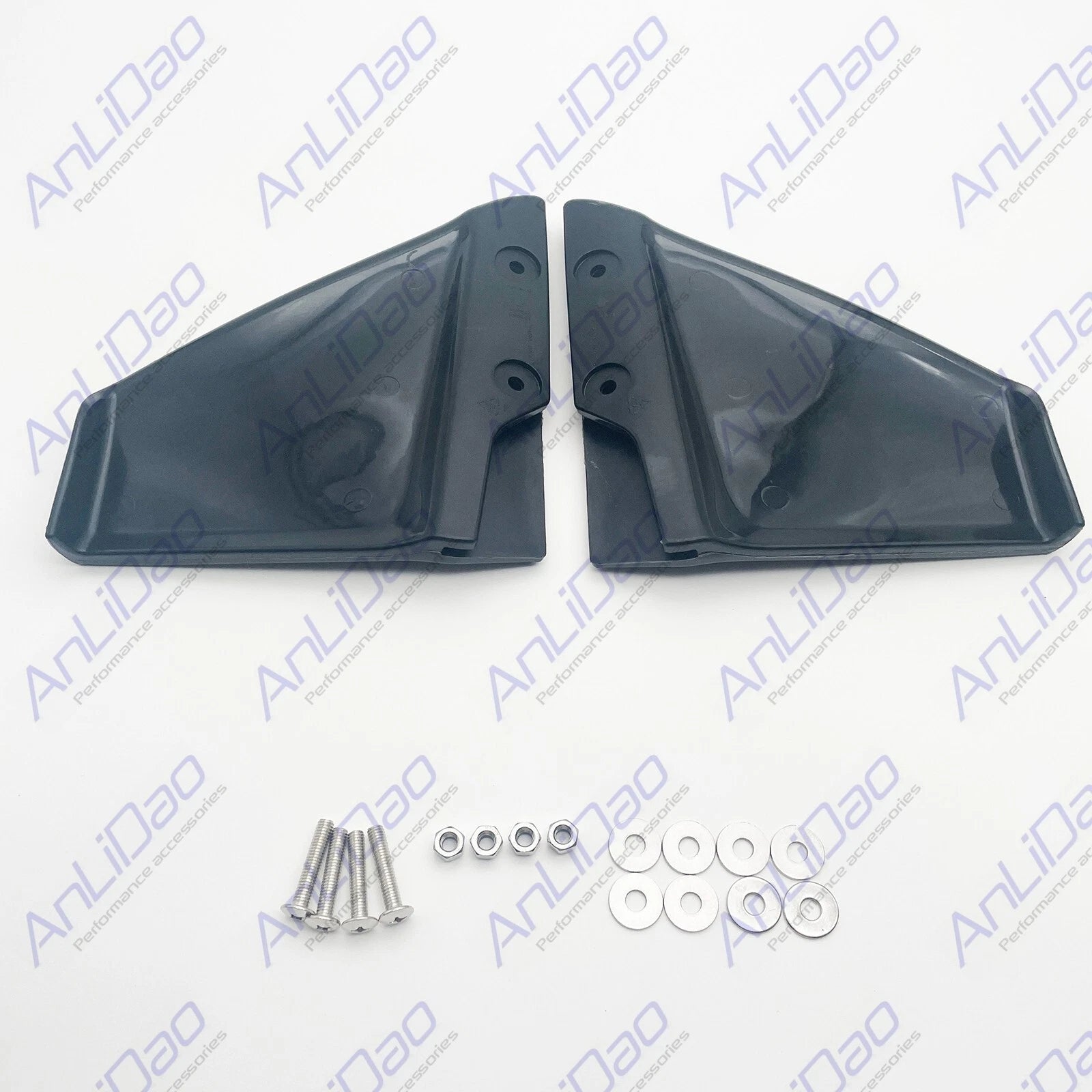 Hydro-Stabilizer Fins for Outboard Motors Up to 50HP (Black)