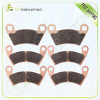 Front and Rear Brake Pads for Polaris Ranger Crew 500 (2011–2012) Sintered