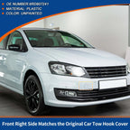 Tow Hook Cover for Volkswagen Polo (2009–2017) No. 6RD807241 Unpainted