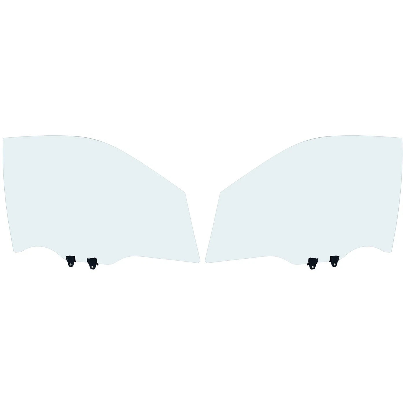 Set of 2 Door Glasses for Honda Pilot