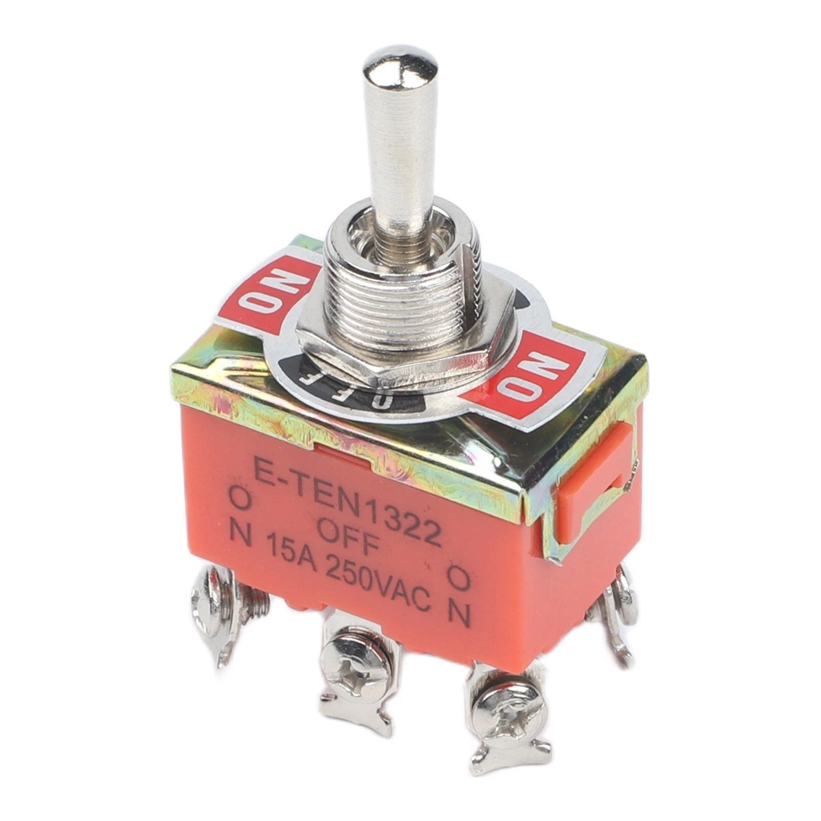 Rocker Switch 6 Pin 3 Position SPST 15A 250V for (ETEN1322)