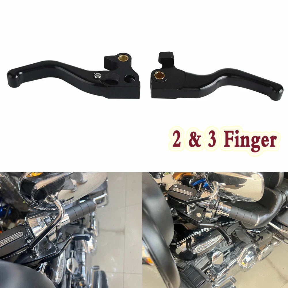 Finger Hand Brake Clutch Levers for Harley Sportster (2004-2013)