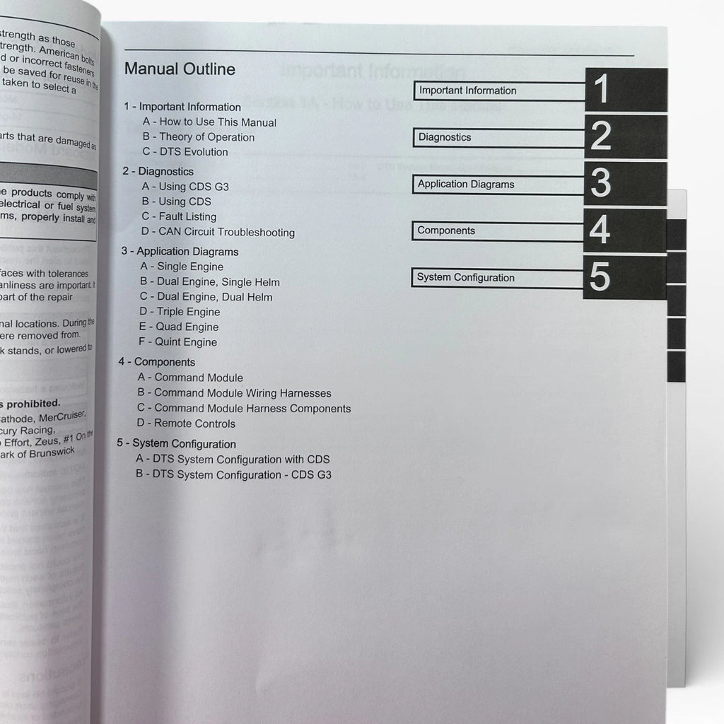 Digital Throttle & Shift Service Manual for Mercury (2015) 90-8M0057654