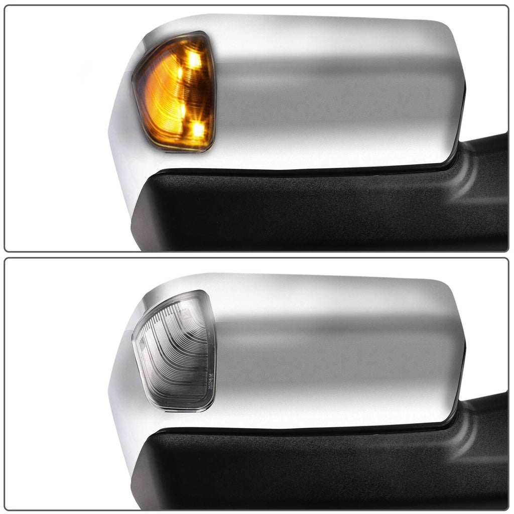 Chrome Towing Mirrors for Dodge (2002–2008)