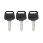 3 x Uncut Blade Blank Keys for Honda Dio 56 57 Z4 125 WH110 Scooter