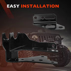 Front Track Bar Relocation Bracket for Jeep JK Wrangler (2007–2018) 1118