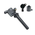 Pack of 6 Ignition Coil Platinum Spark Plug for Ford Escape (2003–2008) FD502