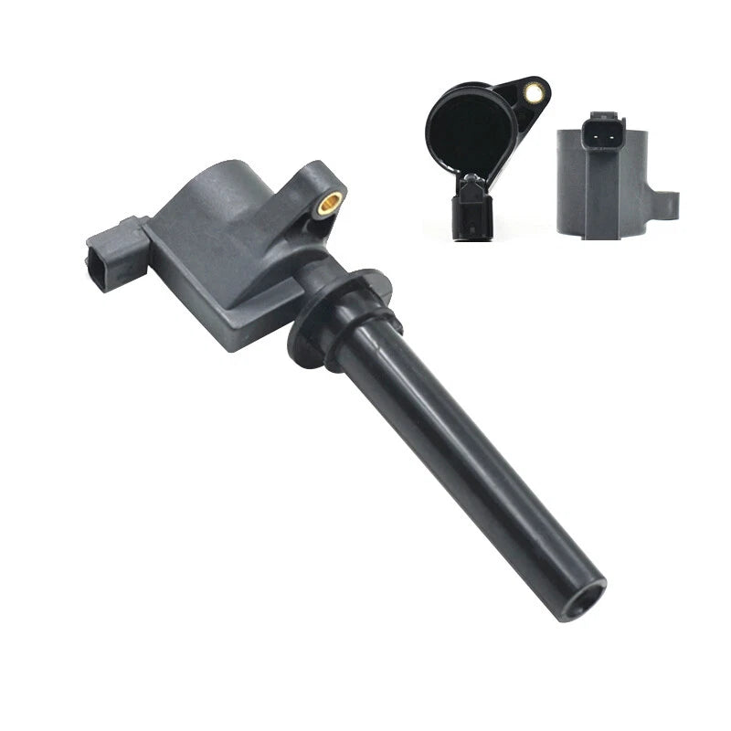 Pack of 6 Ignition Coil Platinum Spark Plug for Ford Escape (2003–2008) FD502