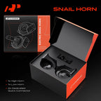 2X 80mm Metal Snail Horns for Chevrolet Malibu Cruze