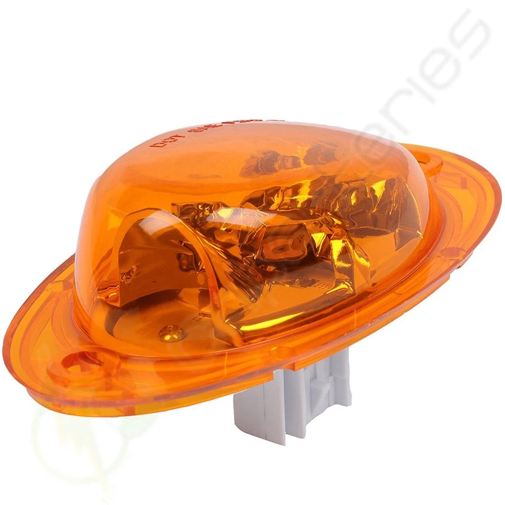 10x Amber LED Side Marker Turn Signal Lights for Freightliner Cascadia (2010–2023)