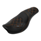 2X Two-Up Seat for Harley Dyna Fat Bob Wide Glide (2006–2017)