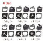 Set of 6 Carburetor Carb Kits for ZAMA RB-149 C1T Jonsered CS2234 Husqvarna