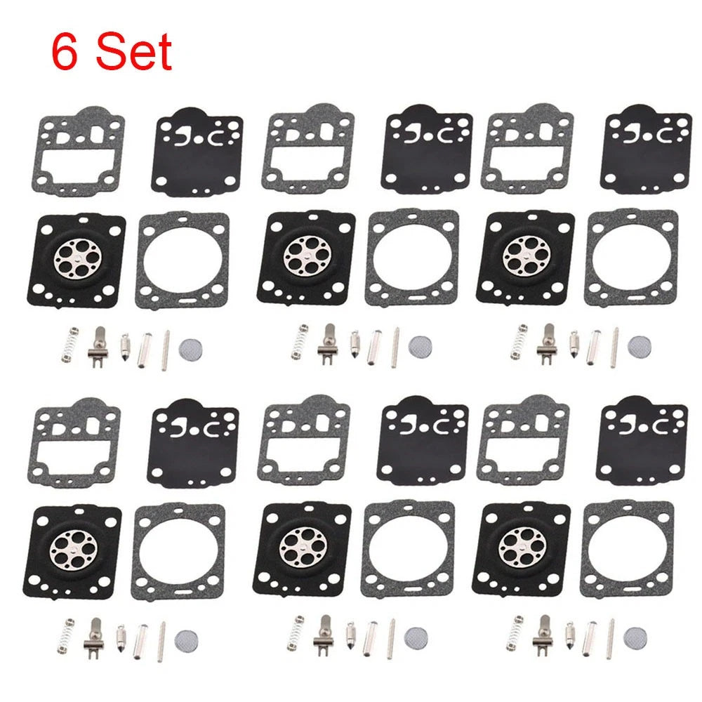 Set of 6 Carburetor Carb Kits for ZAMA RB-149 C1T Jonsered CS2234 Husqvarna