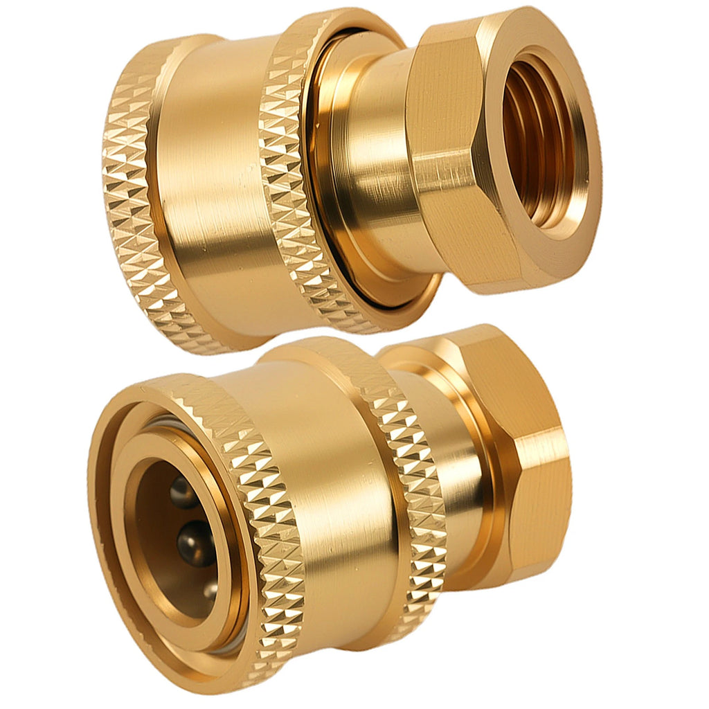 1/4" Quick Connect Coupler Adapter for Pressure Washer (5000 PSI)