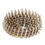 Set of 7200 Galvanized Coil Roofing Nails 3/8" Head Diameter