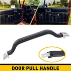 Interior Door Handle Pull Strap for Jeep CJ5, CJ7, CJ8, Wrangler YJ (1976–1995) 55009801K V