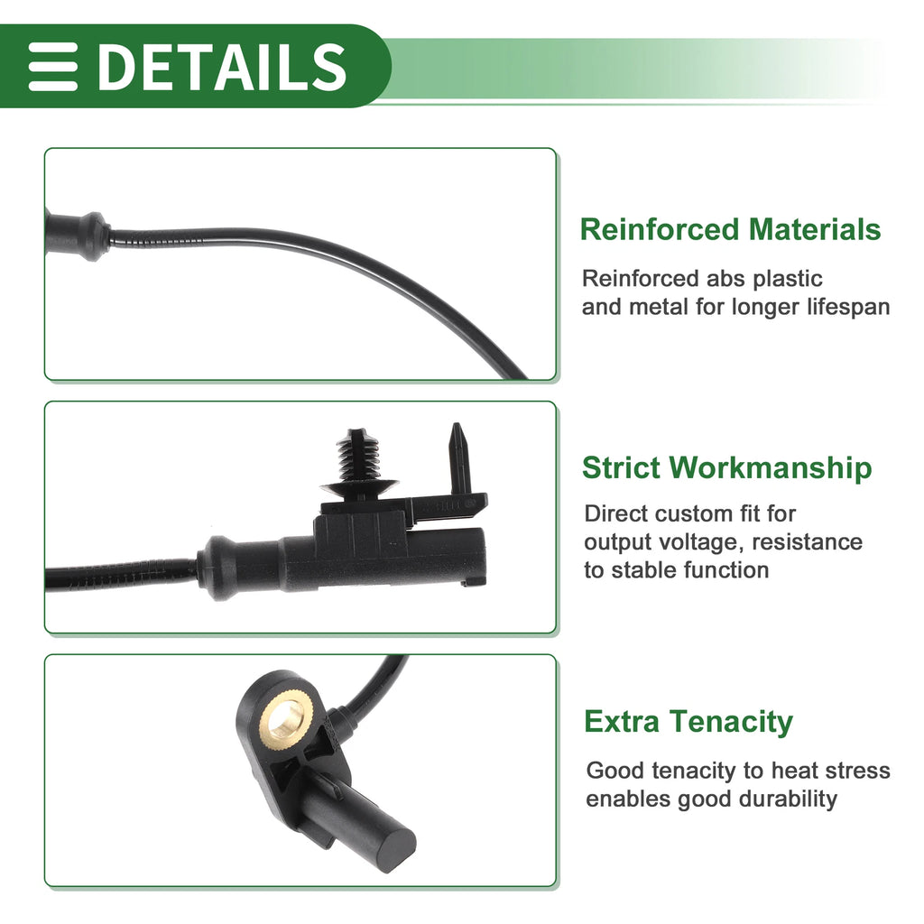 ABS Wheel Speed Sensor No. 479011BB1A for Nissan Cube (2012–2014) Rear Left
