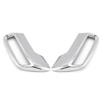 Stainless Steel Exhaust Muffler Tail Pipe Cover for Peugeot 3008 5008 (16-19)