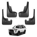 4pcs Splash Guards Mud Flaps for Toyota 4Runner 2010–2023 (Rear/Front)