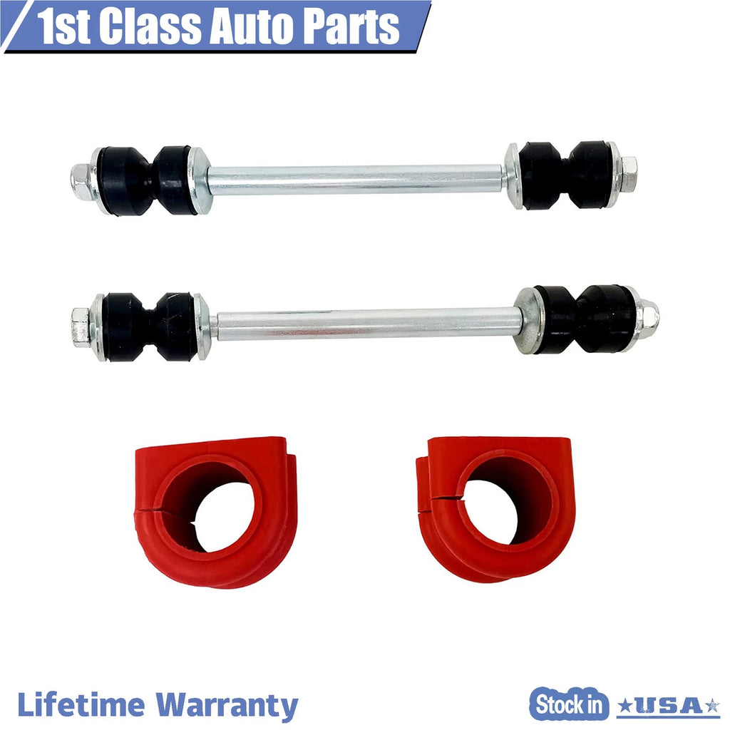 Set of 4 Sway Bar Links Bushings for Dodge Ram 2500 3500 (1994–2004)