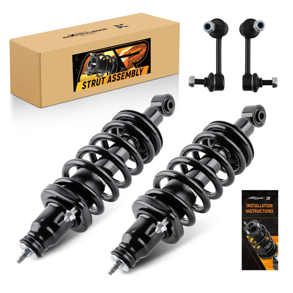 Set of 4 Rear Struts with Coil Springs for Honda CR-V (2002–2006)