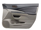 Front & Rear Armrest Door Panel Cover for Honda CR-V (2012–2016) Gray