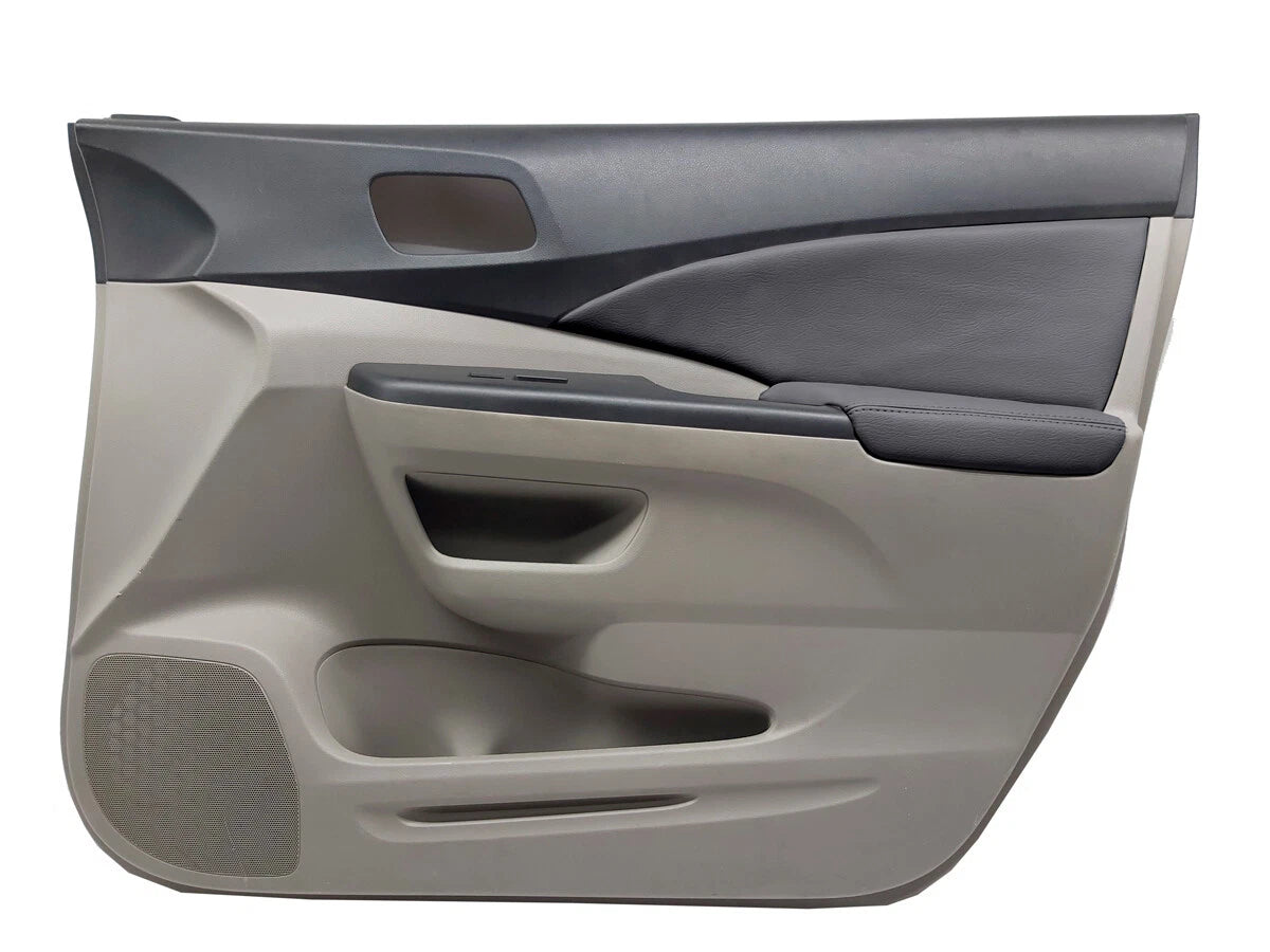 Front & Rear Armrest Door Panel Cover for Honda CR-V (2012–2016) Gray